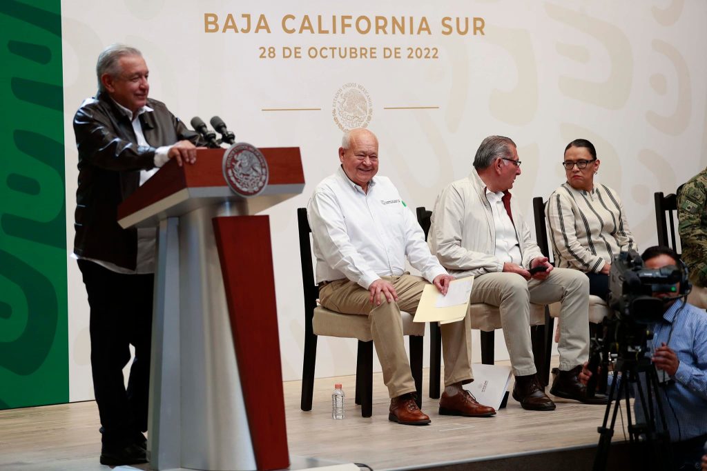 Reconoce gobernador VCC, total apoyo de presidente AMLO a BCS ...