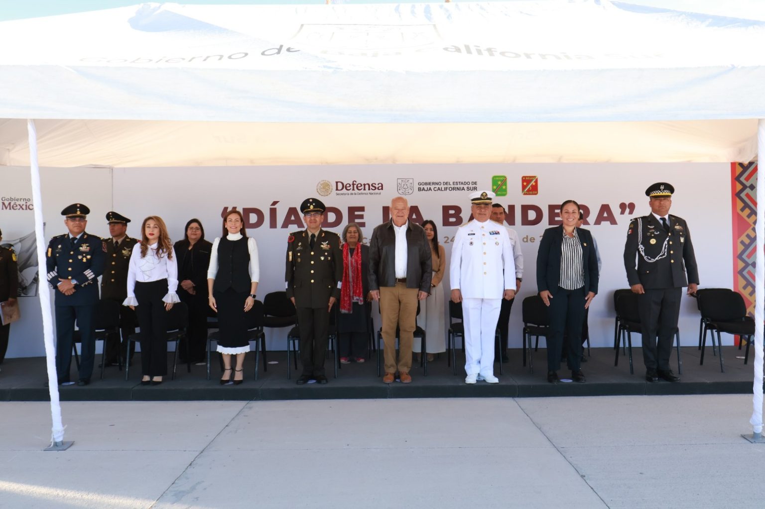 Celebra el Gobierno de BCS el Día de la Bandera Nacional: VMCC ...