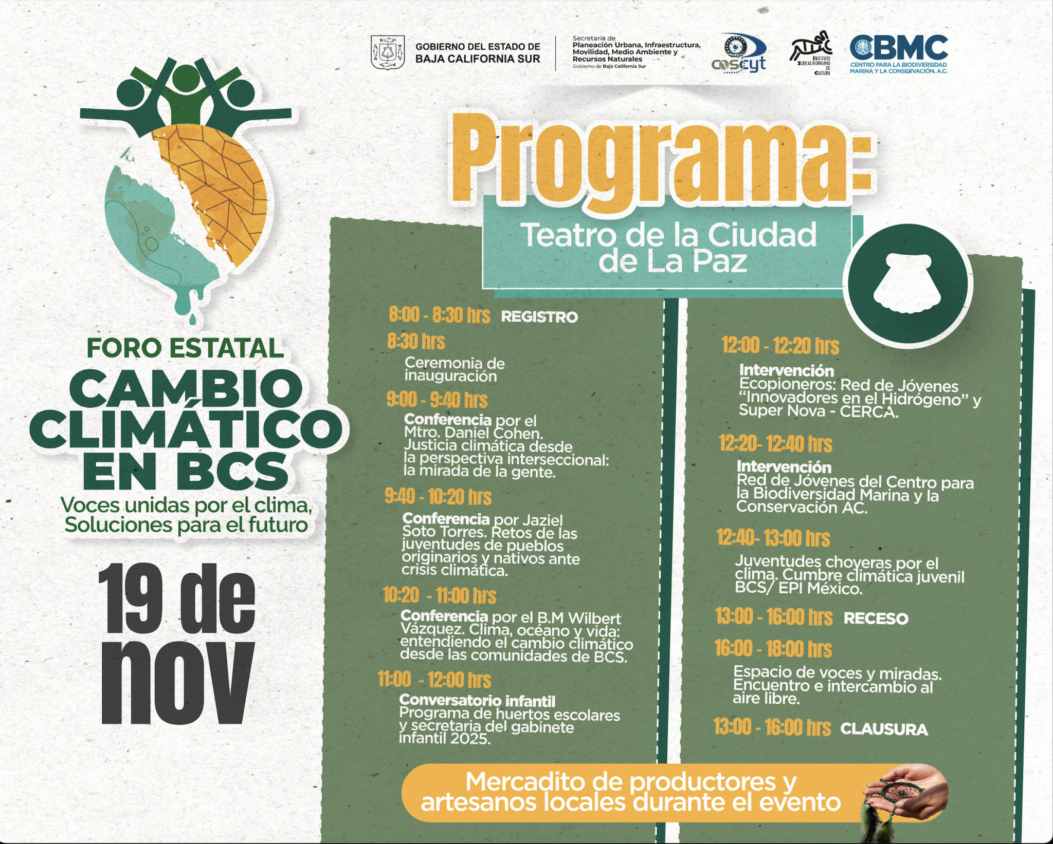 Realizará Gobierno del Estado el Foro Estatal de Cambio Climático 2025 ...